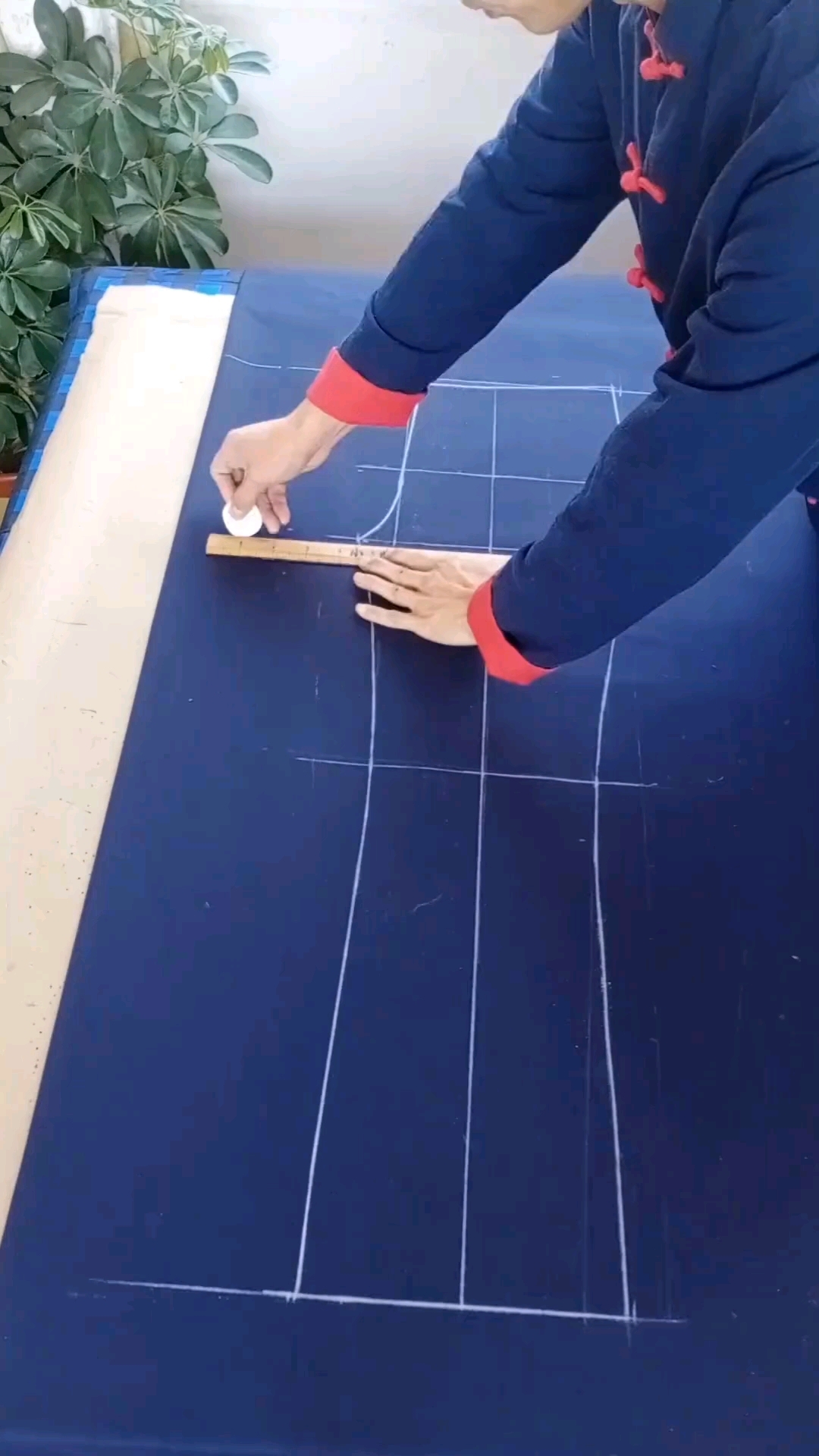 纯手工裁剪裤子