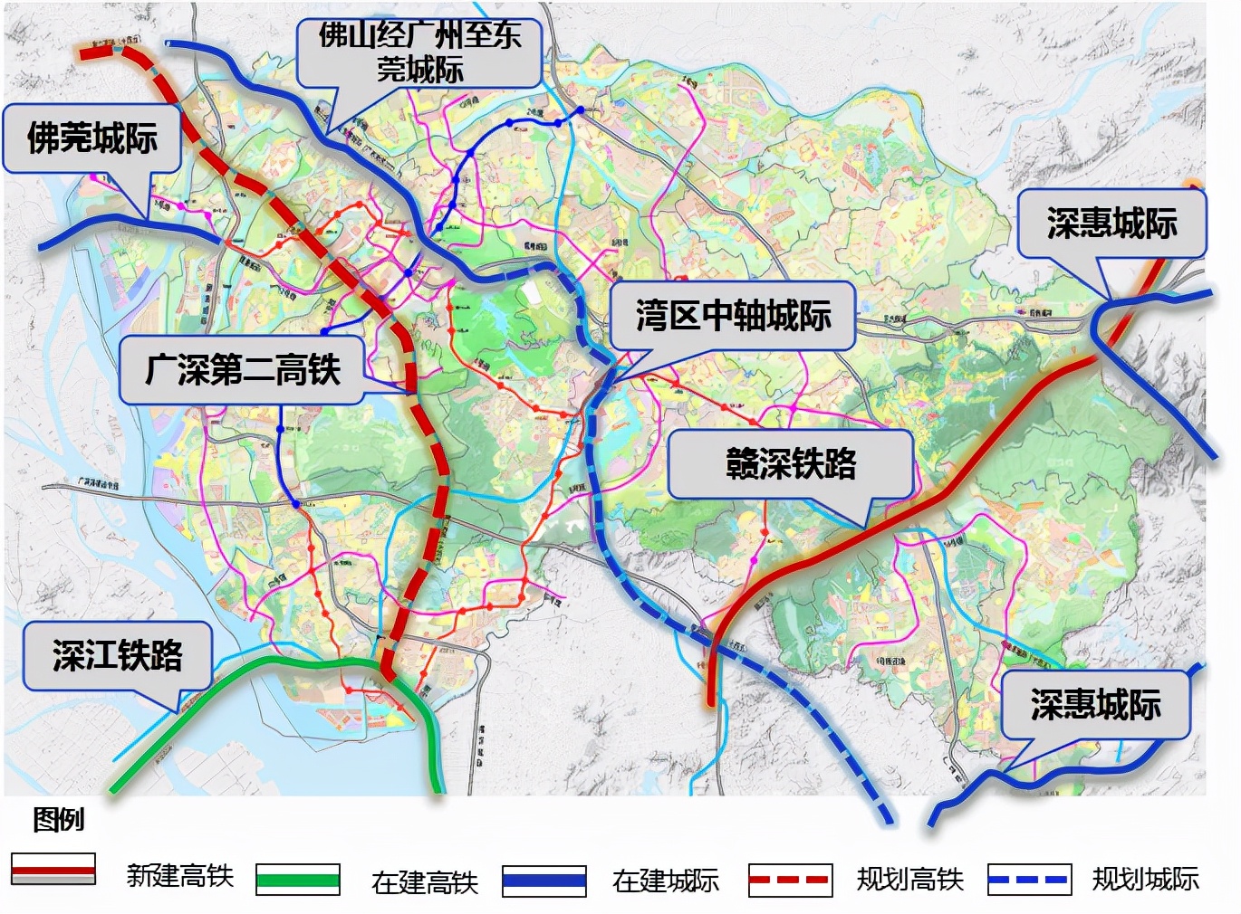 佛山经广州至东莞城际直达深圳?