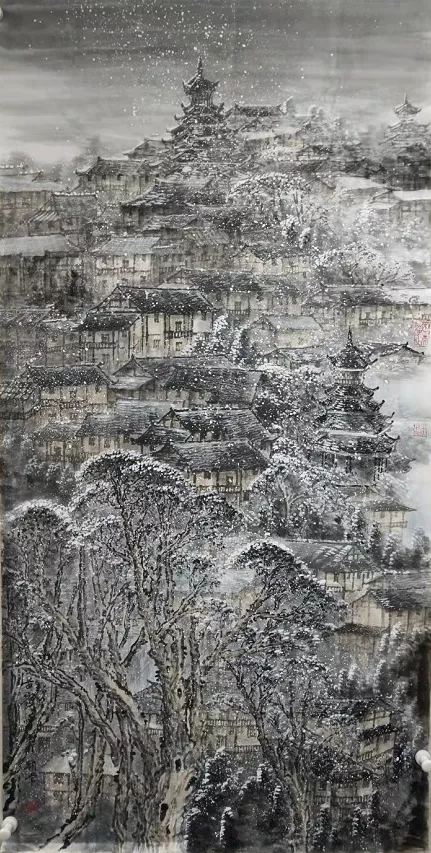 名家风采—陆朝常 贵州山水作品鉴赏