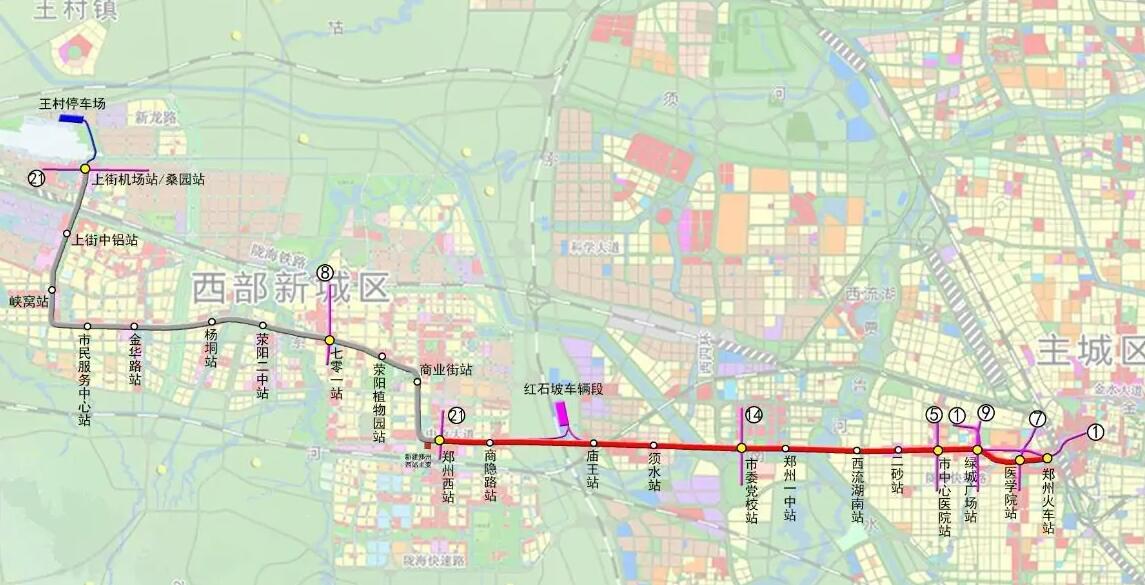 郑州地铁1号线 延长线图片