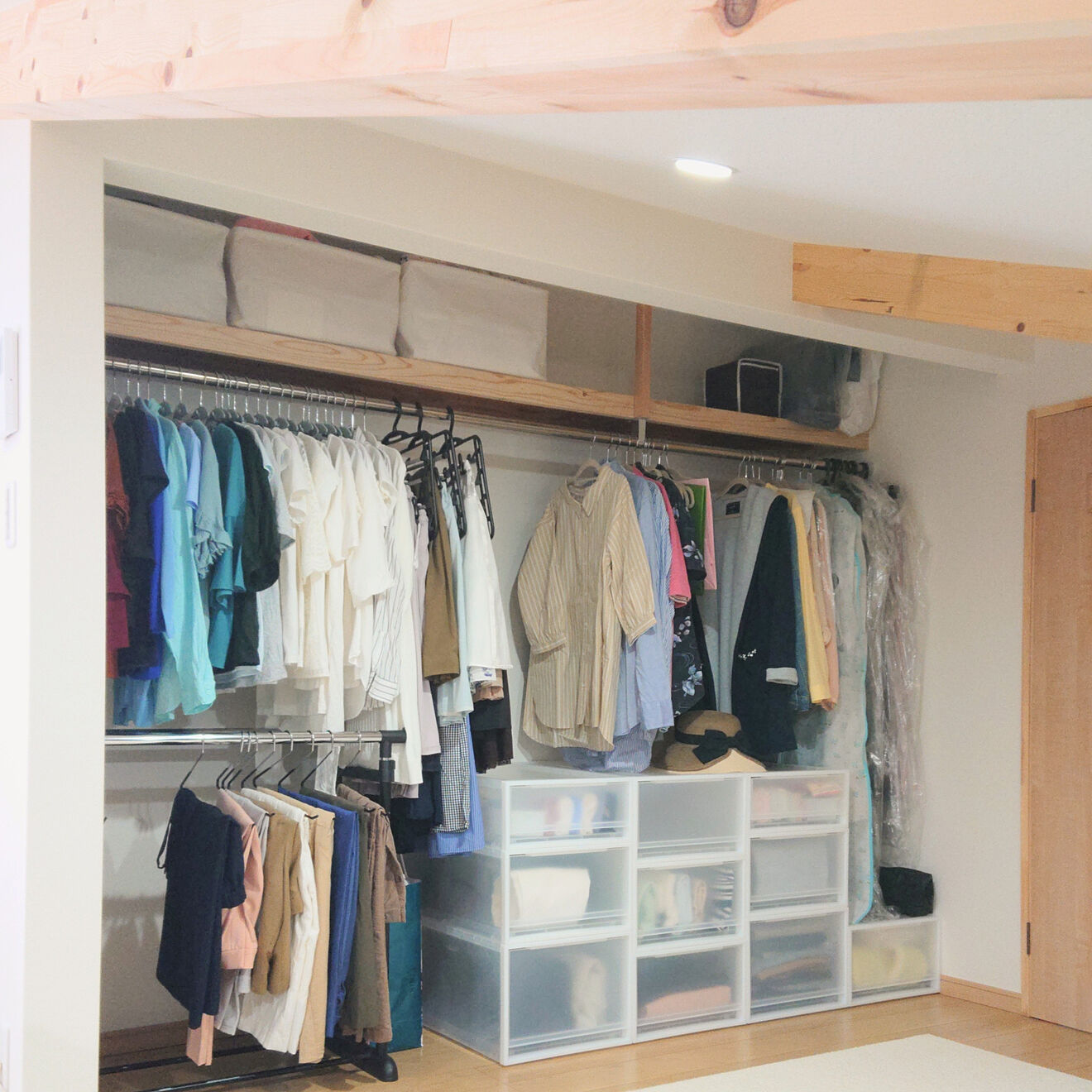 我破解了日本人衣柜收纳的5个秘诀,不但便宜而且收纳能力很赞