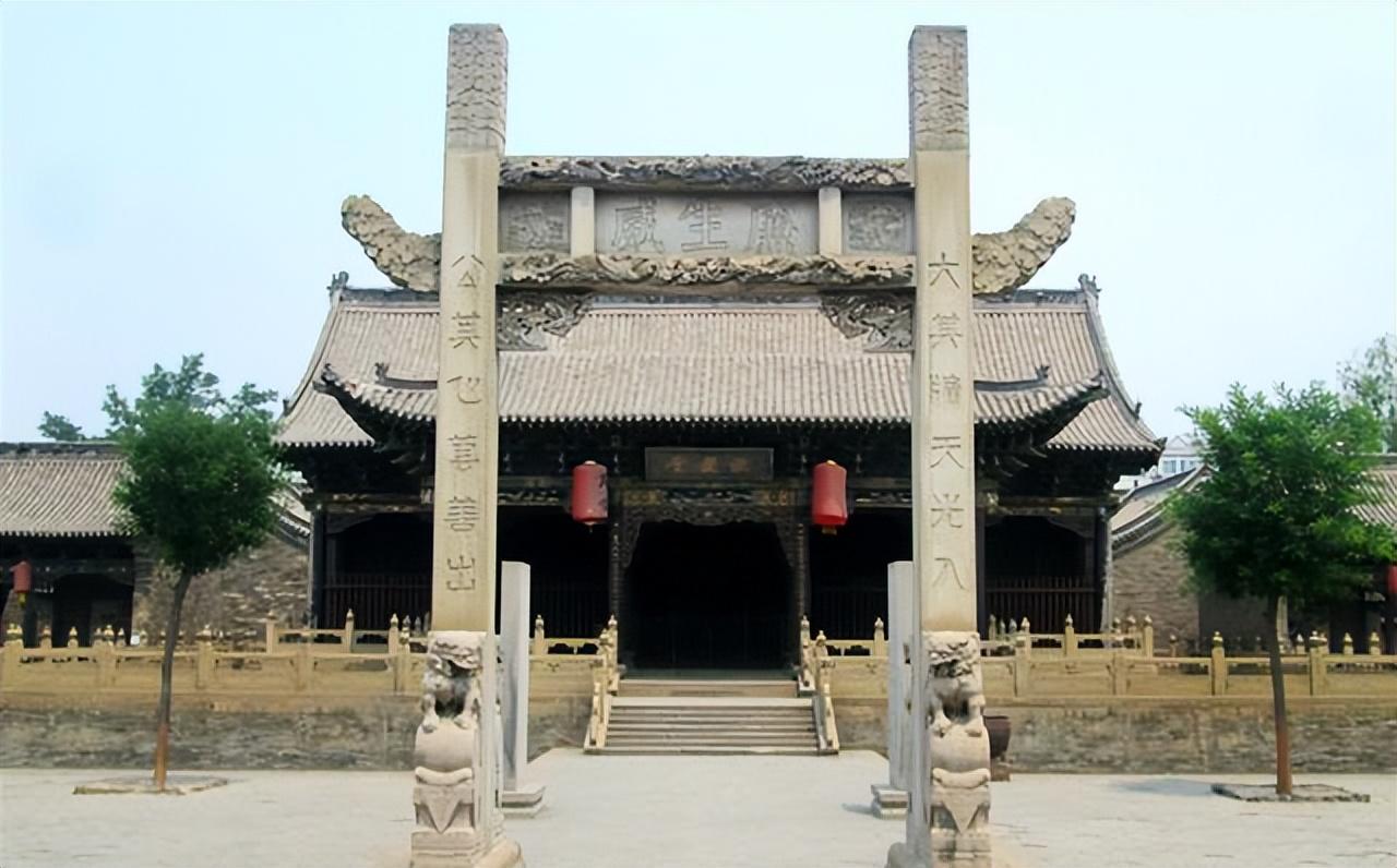 被誉为"三晋第一署"的榆次县衙