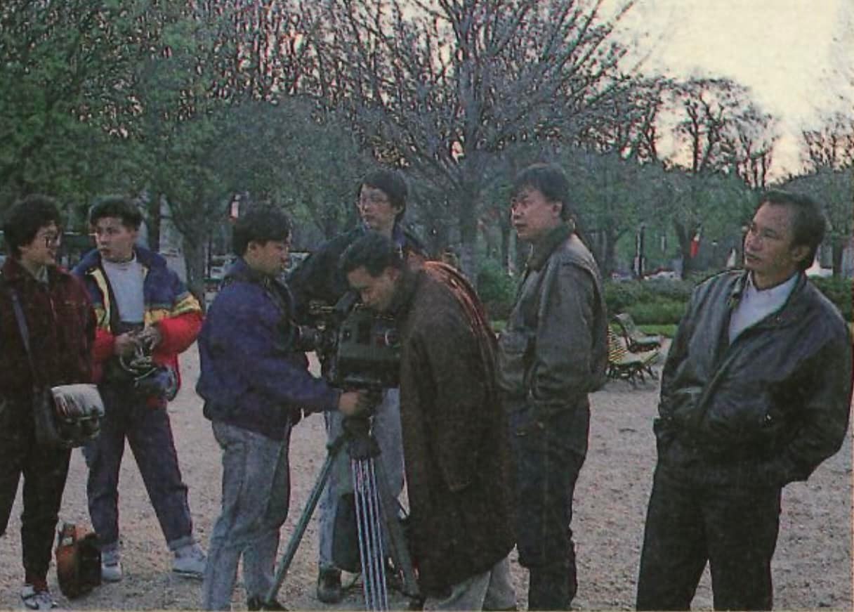 张国荣音乐特辑《日落巴黎》钟楚红和张曼玉故事 1989年珍藏剧照