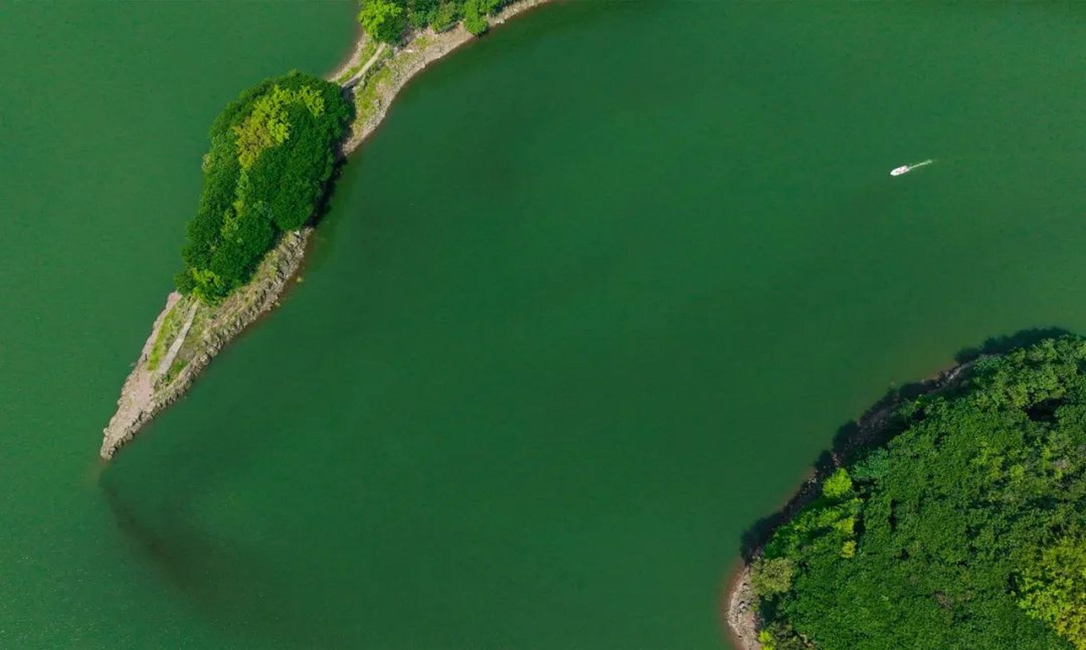 合川双龙湖水库图片