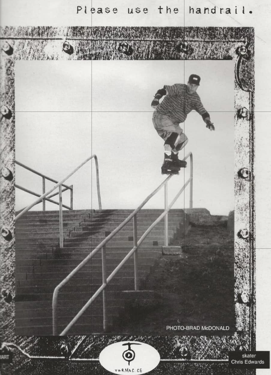 稀有资源:第一部极限轮滑电影airborne (1993)"空降"