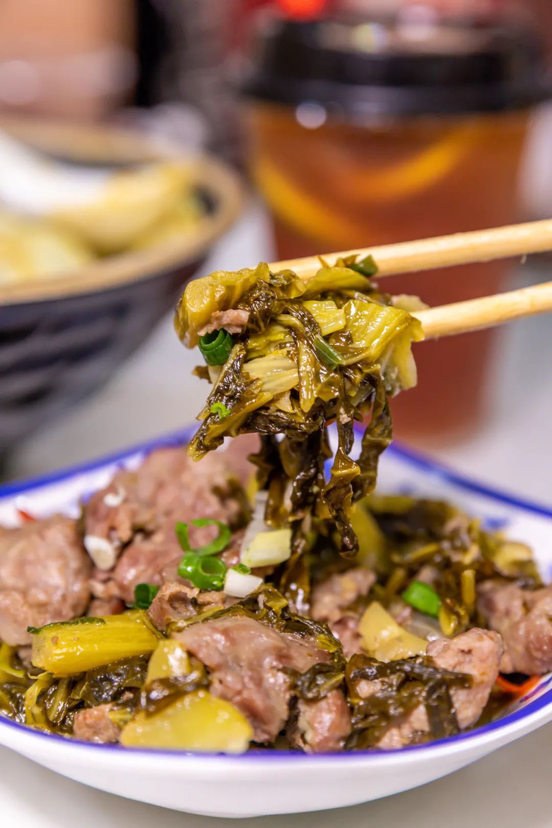 這個酸菜牛肉也很ok,牛肉很嫩,但比起牛肉,我會 更加喜歡酸菜!