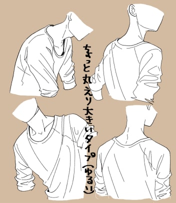 连帽卫衣怎么画?教你动漫连帽衫的画法教学!