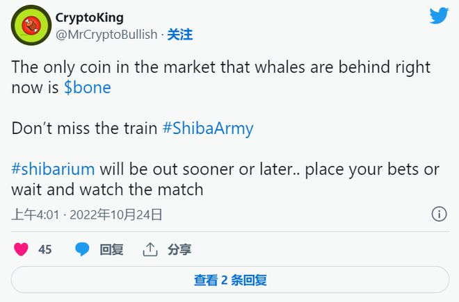 shiba inu (shib) 的 bone shibaswap (bone) 增长 10%