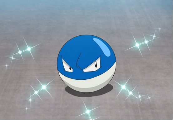 宝可梦中的闪光精灵,小智的颜值最高,霹雳电球出场最少