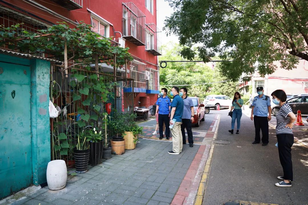 文明创建进行时|劲松街道开展拉练检查活动