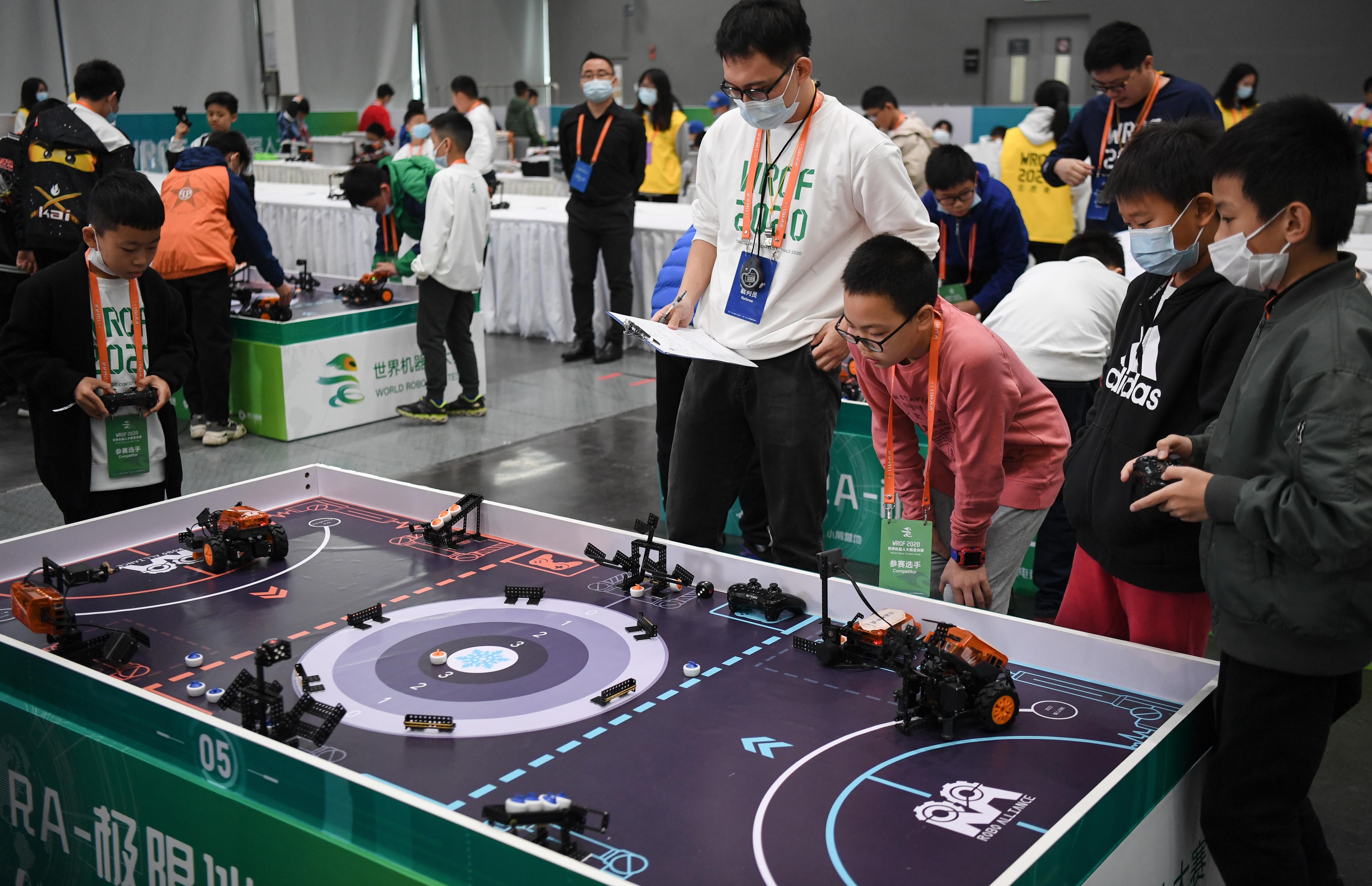 2020世界机器人大赛总决赛在佛山举行(2)