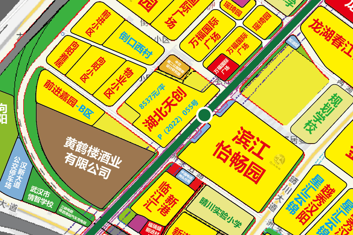 汉阳城建滨江楼盘项目规划公示!