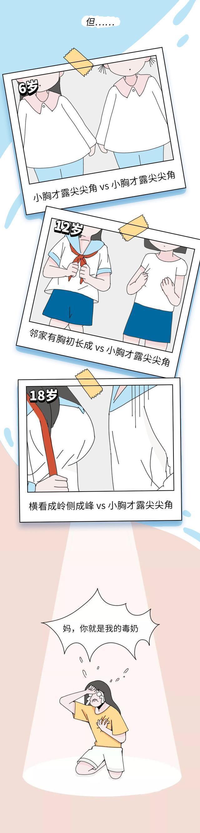 女孩天生"平胸",是一种怎样的感觉?