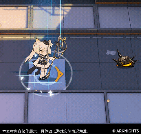 明日方舟夜魔时装光影:建模师真的尽力了!柔光q版小人拯救立绘
