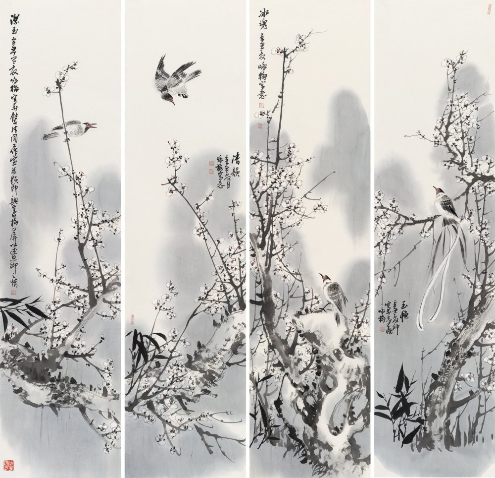 "疏影含香"——画家张咏梅斯洛伐克驻华大使馆拟展部分作品