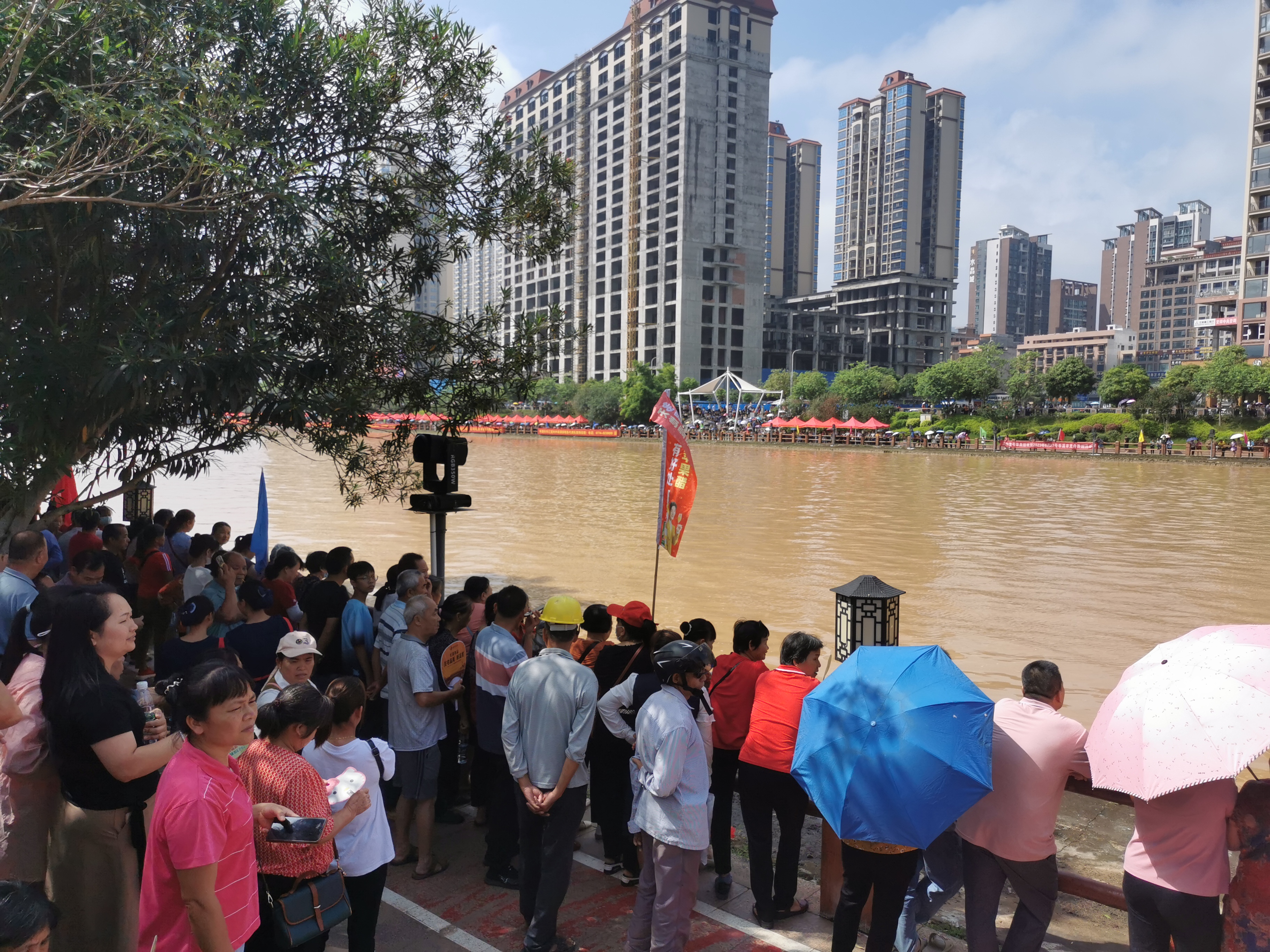 6月27日岑溪市龙舟赛现场直击