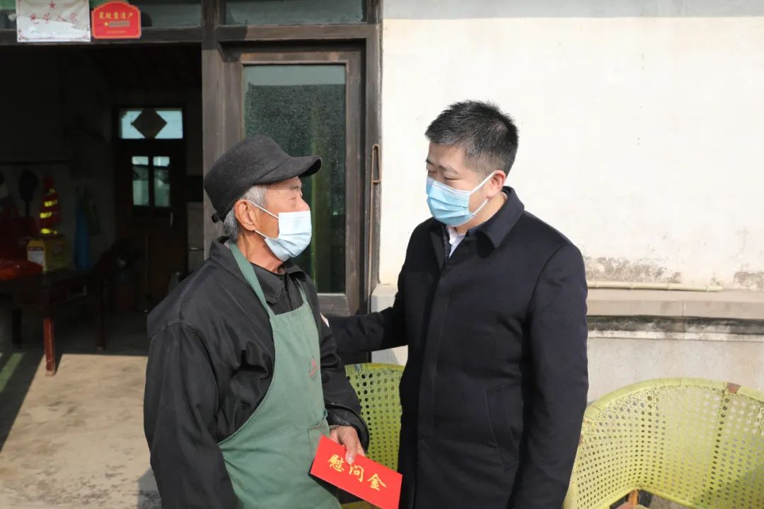 沈旭东开展春节走访慰问