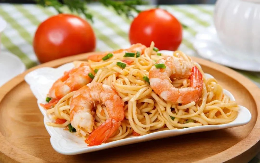 适合打工人吃的虾仁拌面,怎么做才好吃?味道q弹软糯