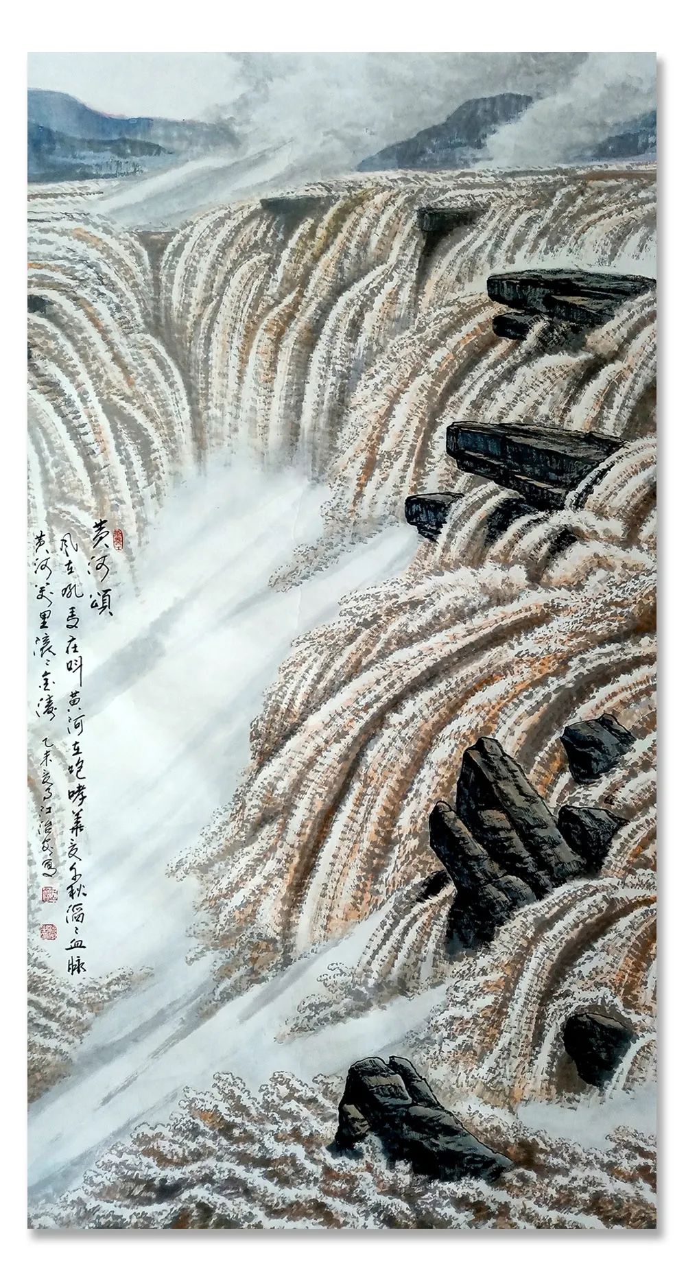 上善若水一一江治安国画中水丰富多彩的表现方法和形式