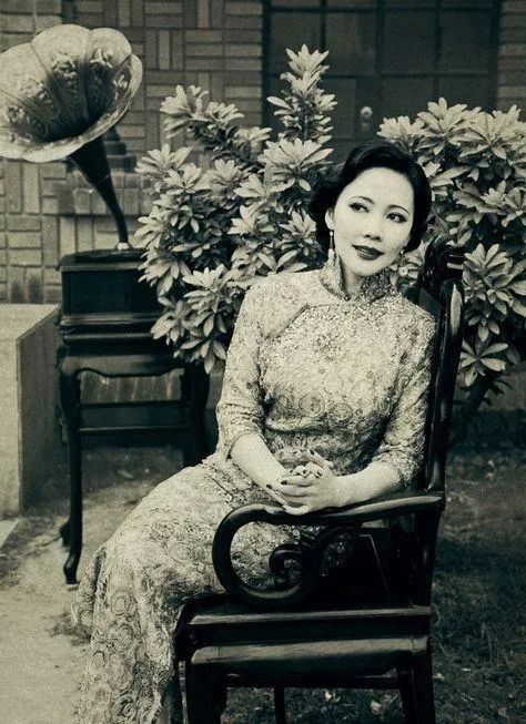 民国时期旗袍照片图片