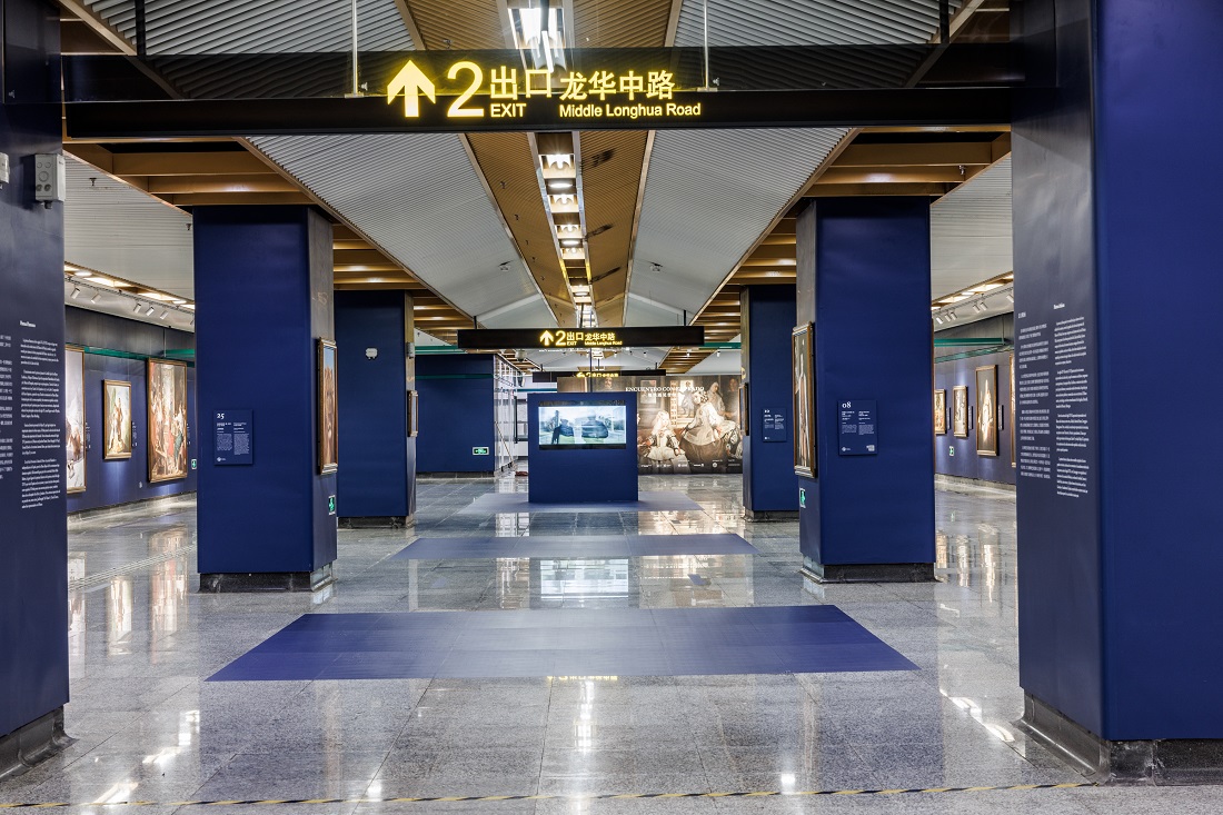 龙华中路地铁站新建一座"博物馆",让人走过路过无法错过!
