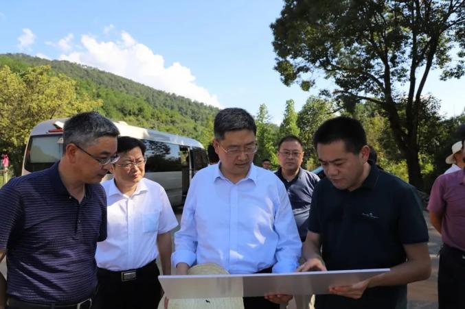 整改进行时 | 黄山市长孙勇调研督导太平湖流域局部生态破坏问题整改