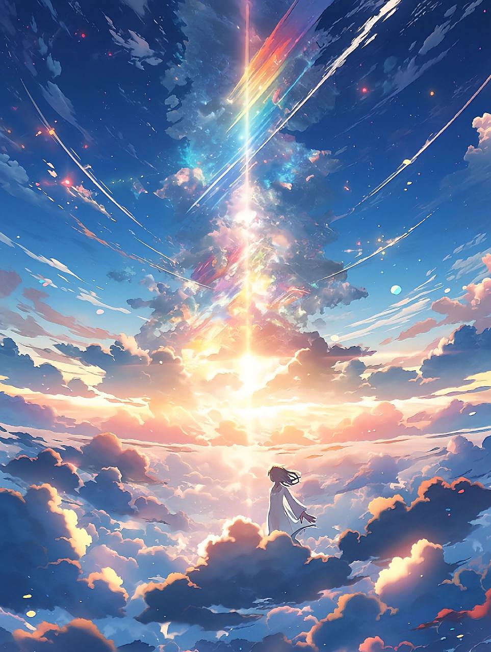 新海诚风|天空彩云 阳光天空美爆了!