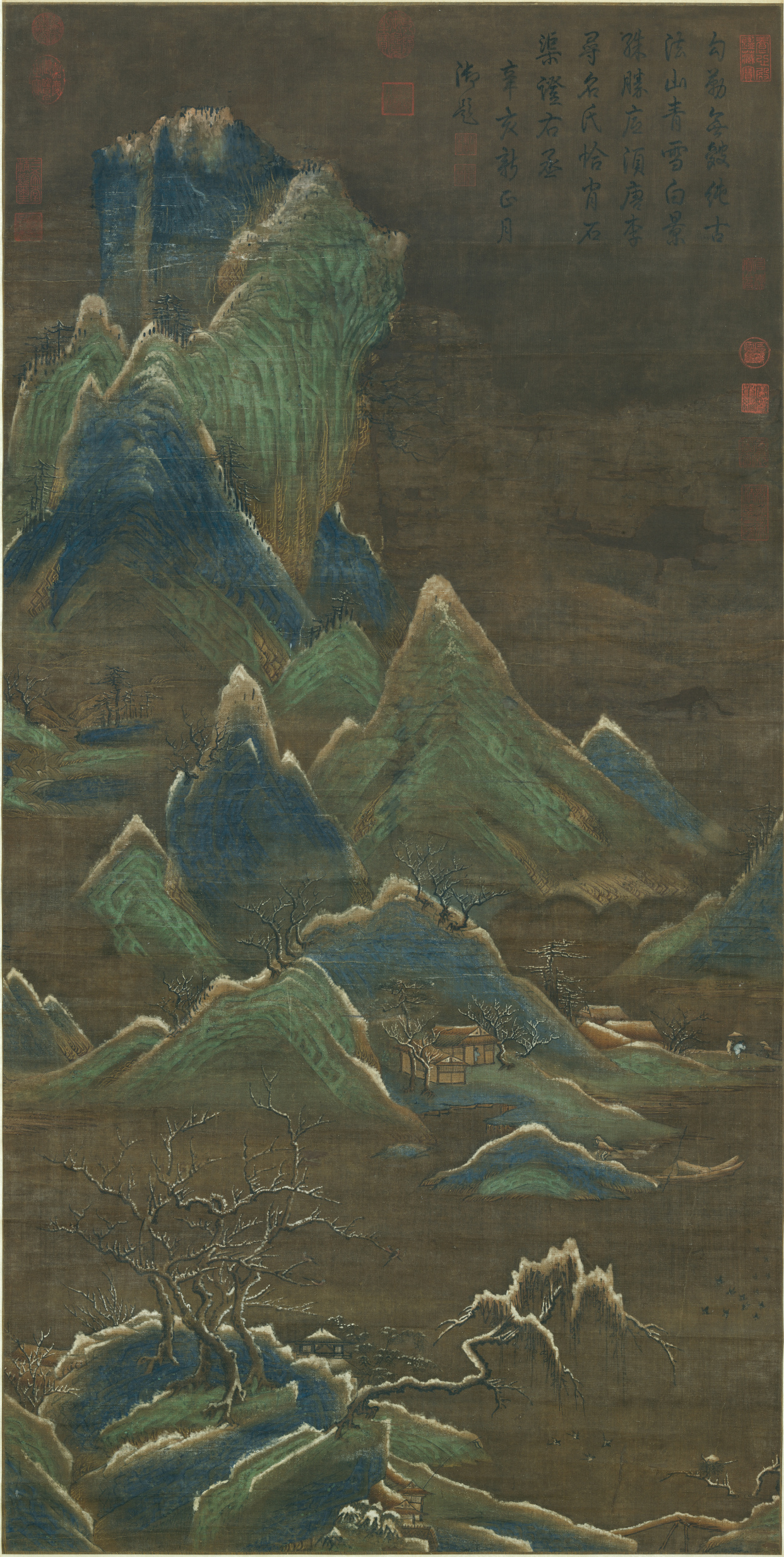 中国古画调色十五幅