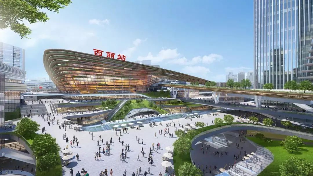 比深圳北站还要大!西丽综合枢纽效果图曝光!