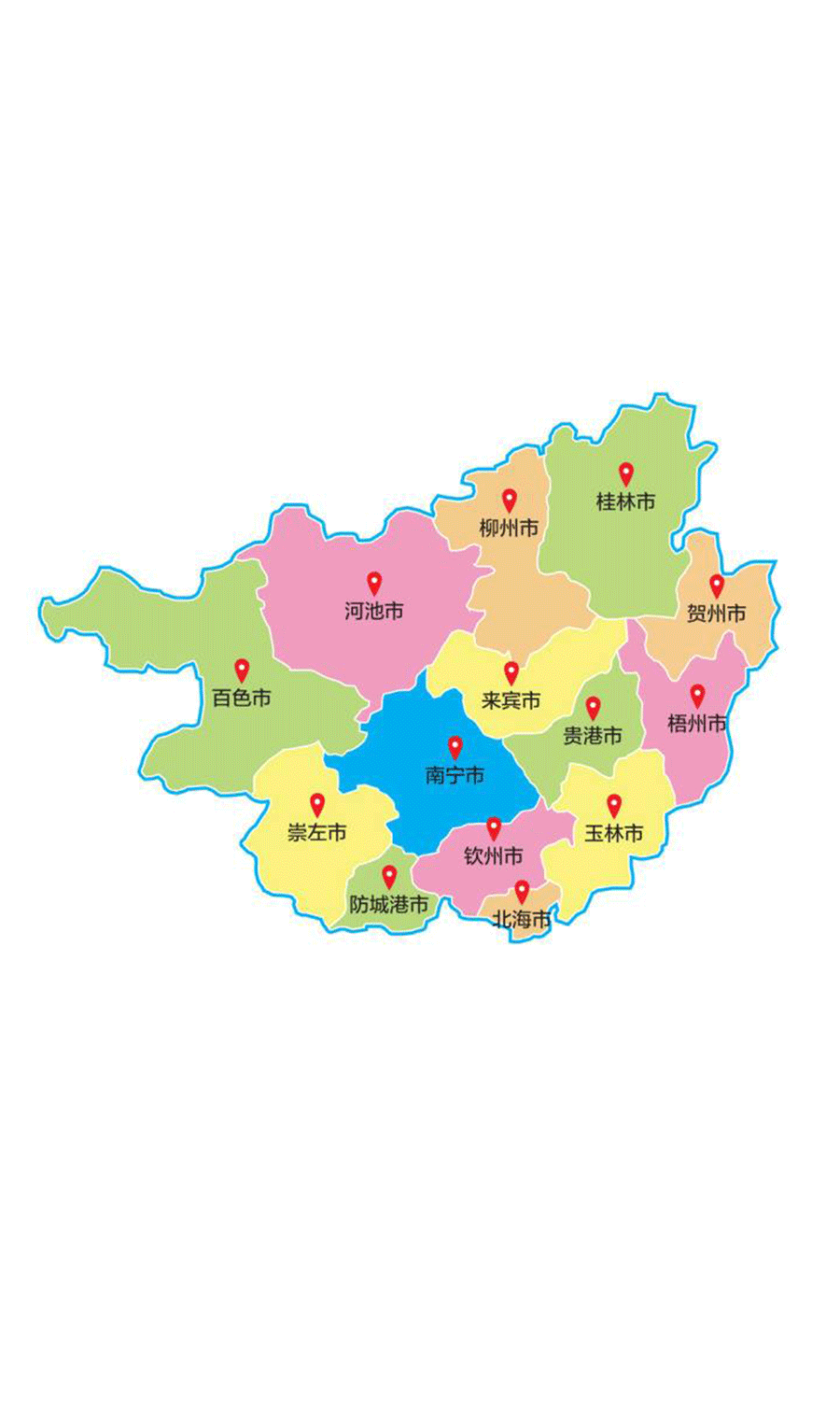 整理好的完整广西米粉大全,请拿走收藏好