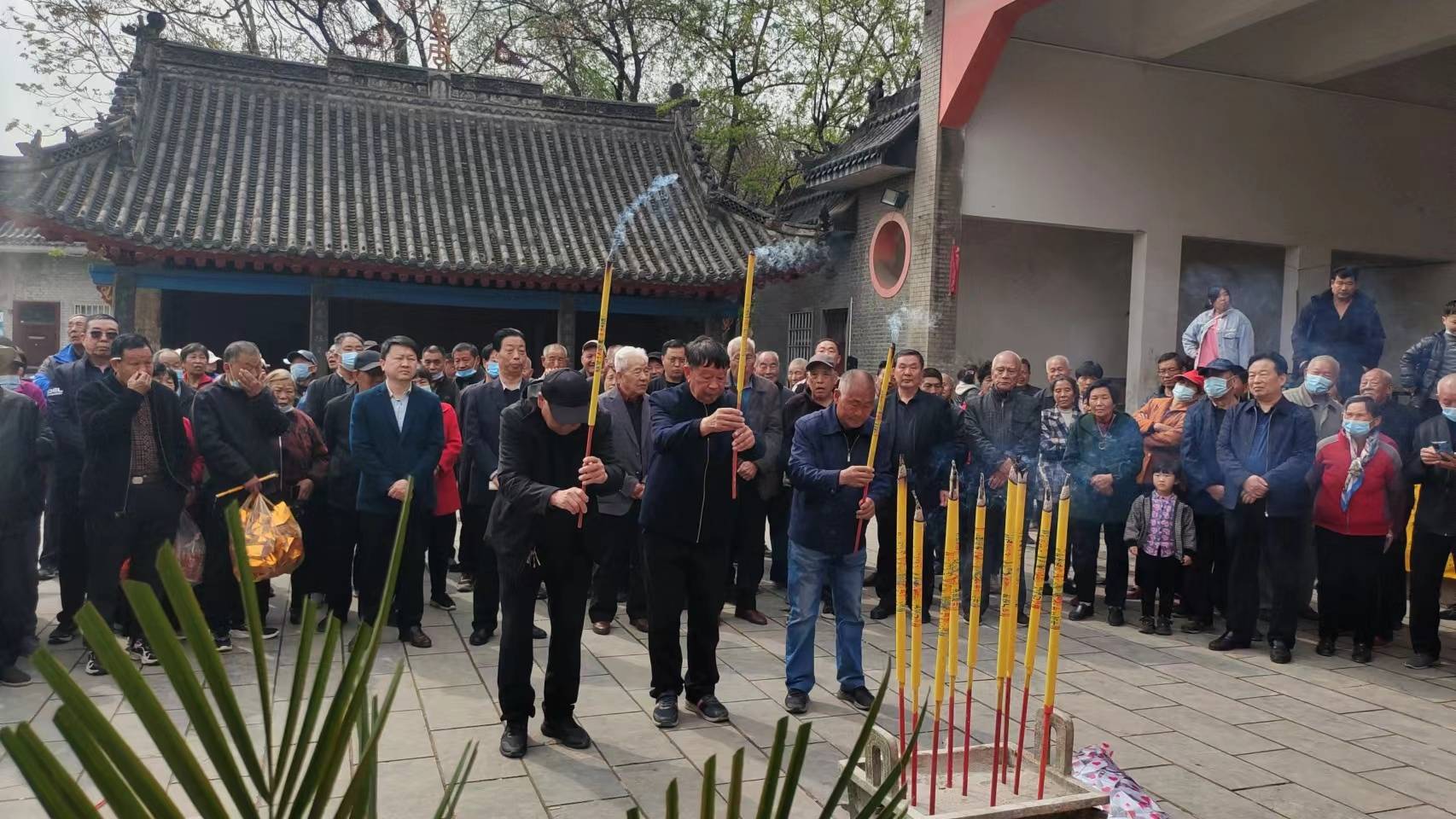 巩义白沙崔氏族人清明节祭祖大典成功举办