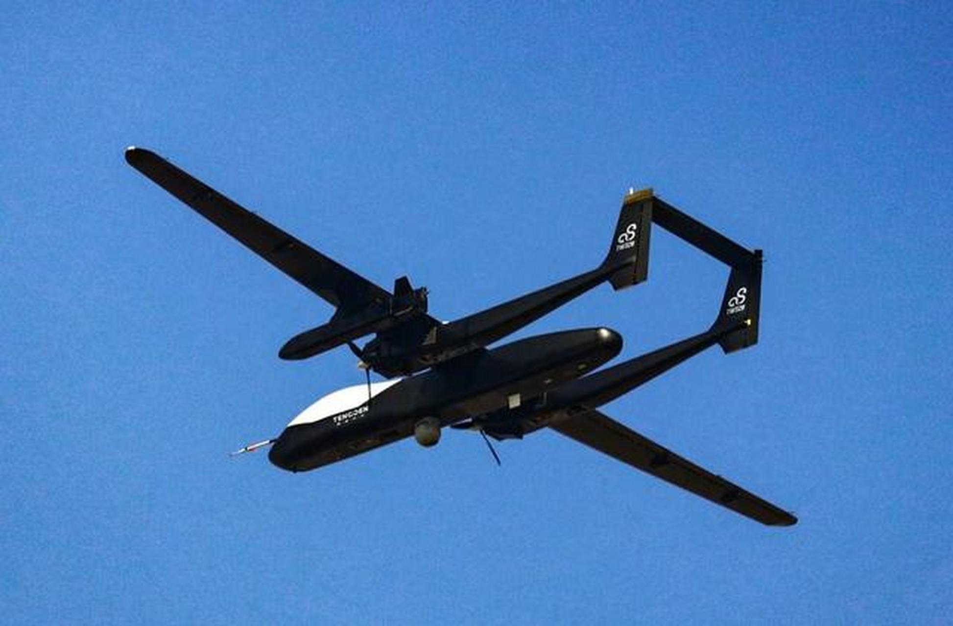 最近四川的民营企业腾盾科技,他们的双尾蝎无人机再次达到了一个里程