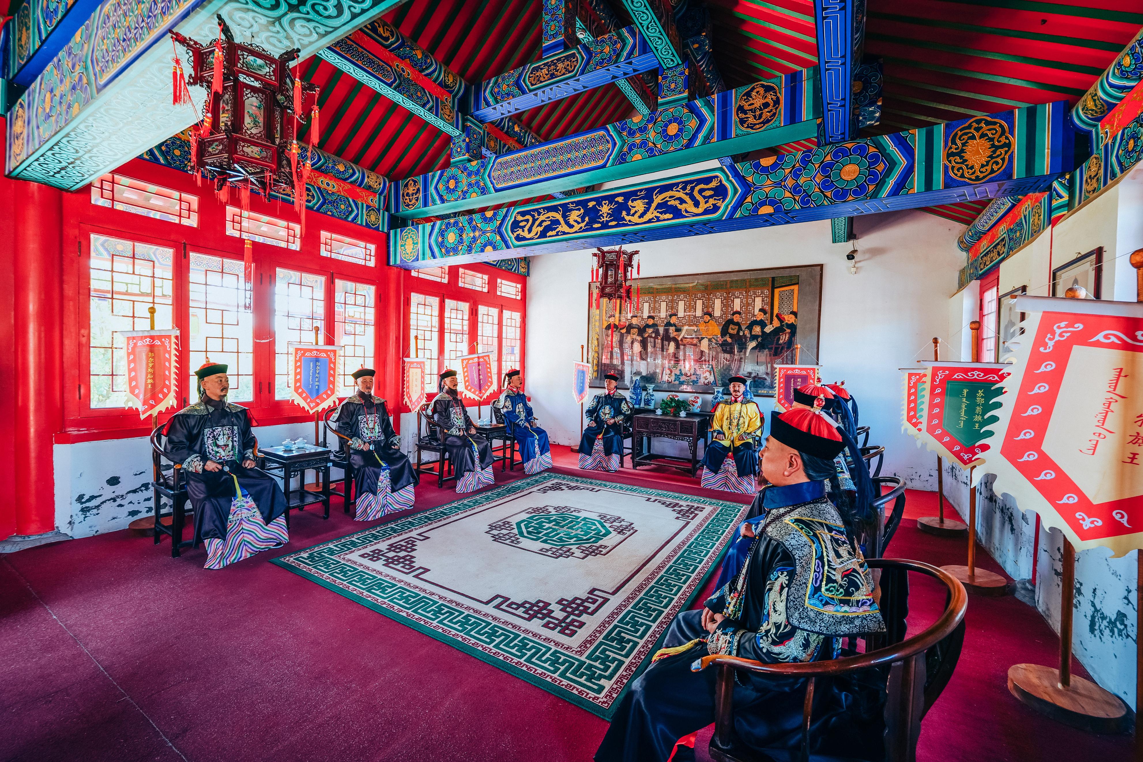 秋日里的图什业图亲王府:科尔沁右翼中旗风水宝地倾听历史与沧桑