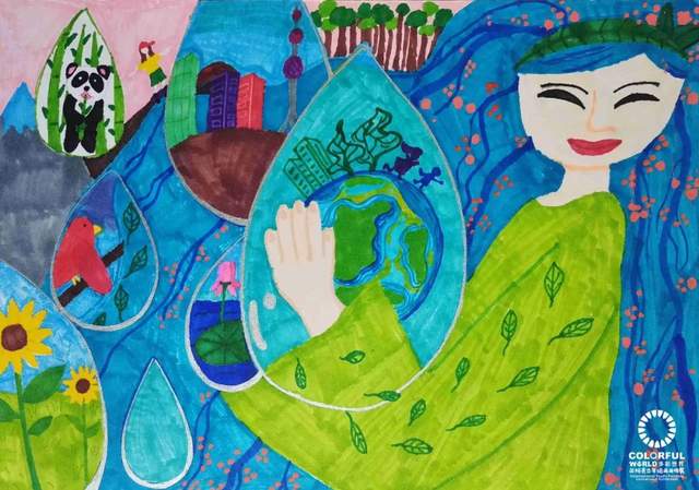 多彩世界|2022国际青少年绘画邀请展获奖作品之三十七