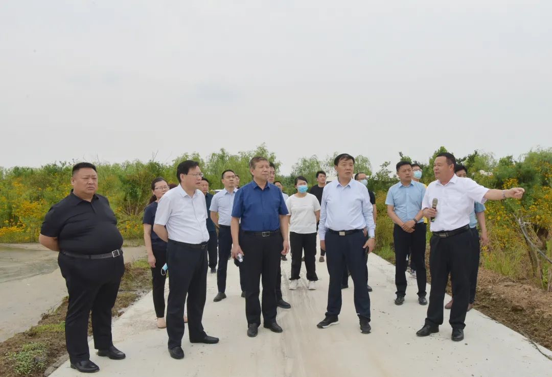 中原专家及伊川县领导到平舆县调研林业和畜牧业工作
