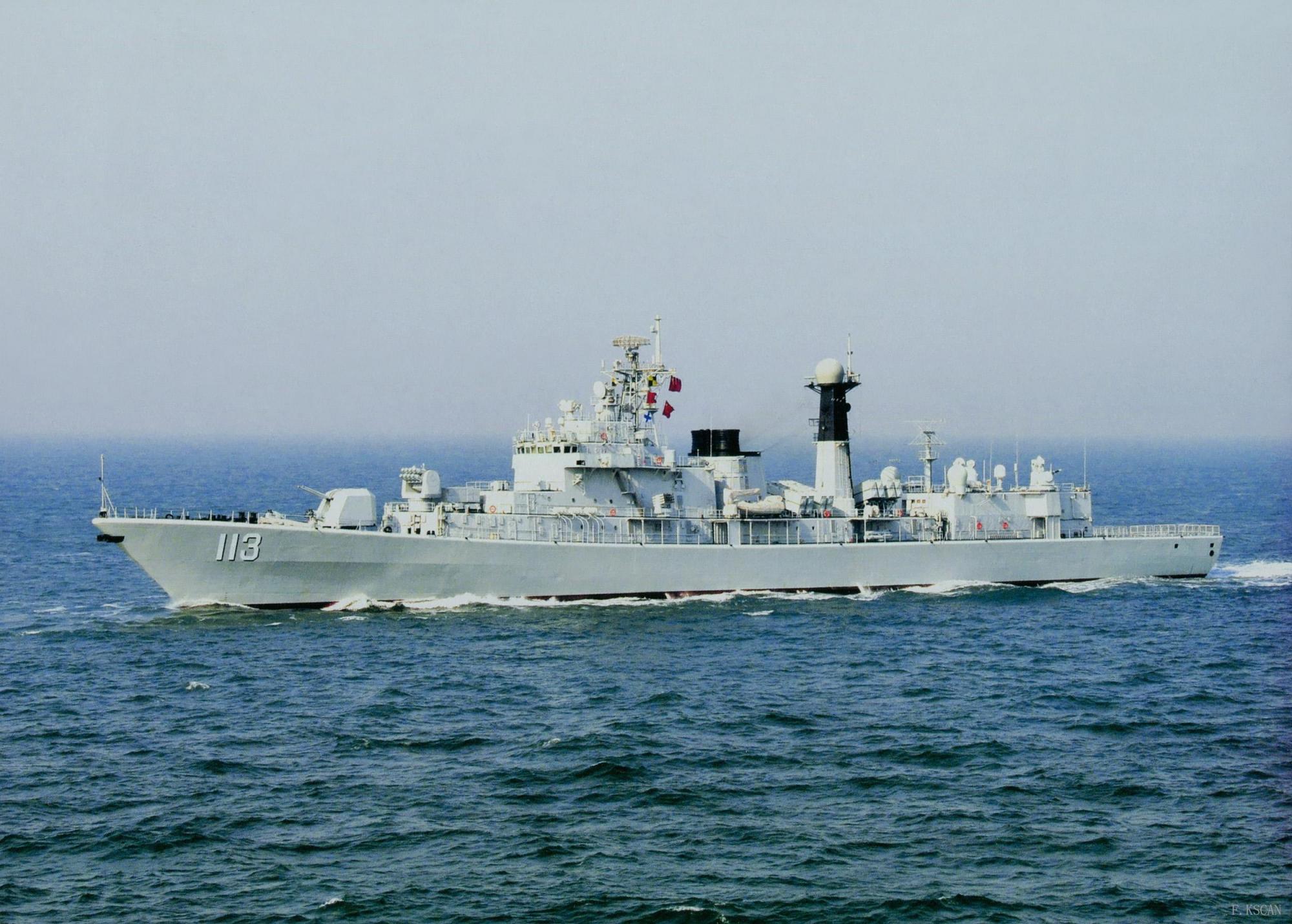 157"丽水"舰舰徽亮相 25艘052d全部服役 年末驱逐舰升至50艘