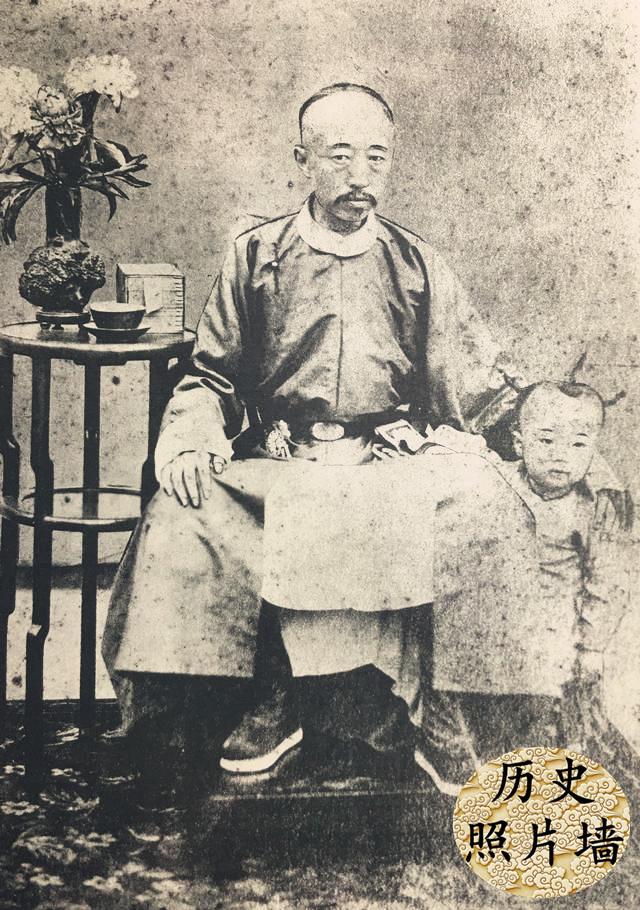 醇亲王奕譞老照片:图三是他的美艳福晋,图五是和左宗棠合照