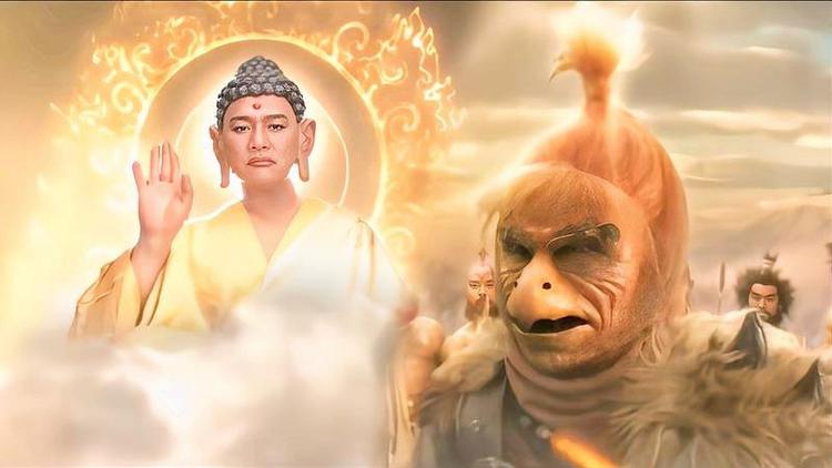 难怪大鹏雕敢顶撞如来,不是他的姐姐是孔雀,看当时哪位大神在场