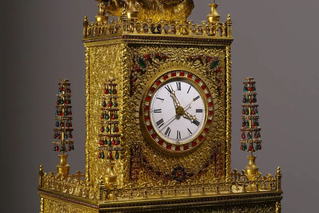 天工诚巧夺|清乾隆御制大自鸣钟亮相美国 roswell线上拍卖会!