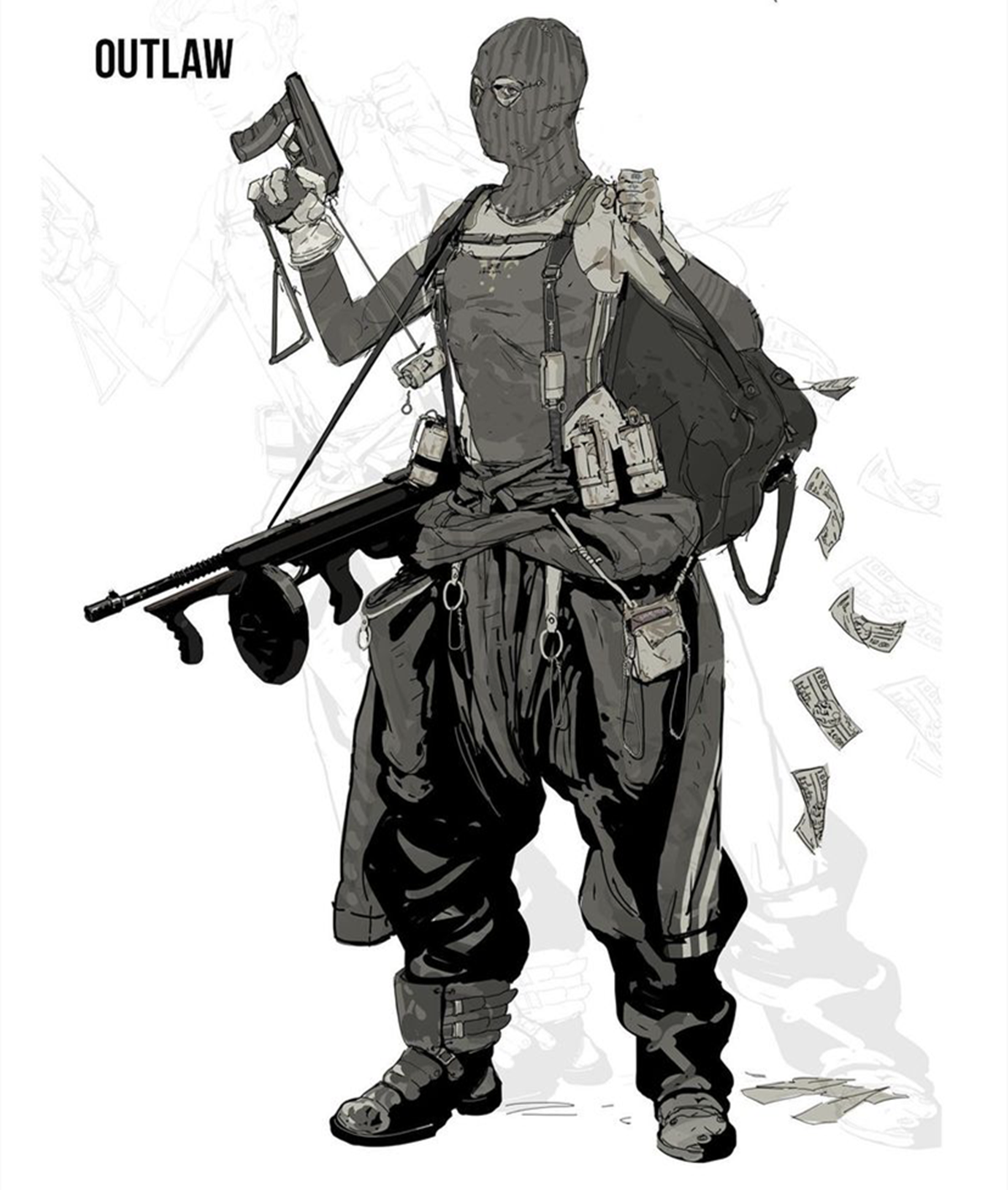 动漫中那些稀奇古怪的角色,末世风格的人物角色形象为何如此流行