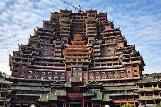 贵州"壮观"水族建筑,人称"天下第一水楼"