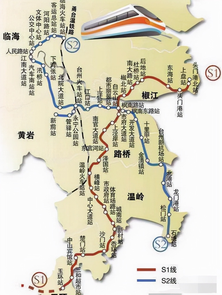 温州鳌江轻轨规划图图片