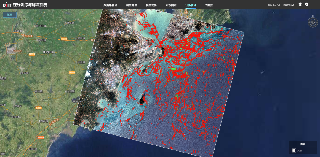 diey用遥感ai助力浒苔绿潮灾害防治 共护海洋生态
