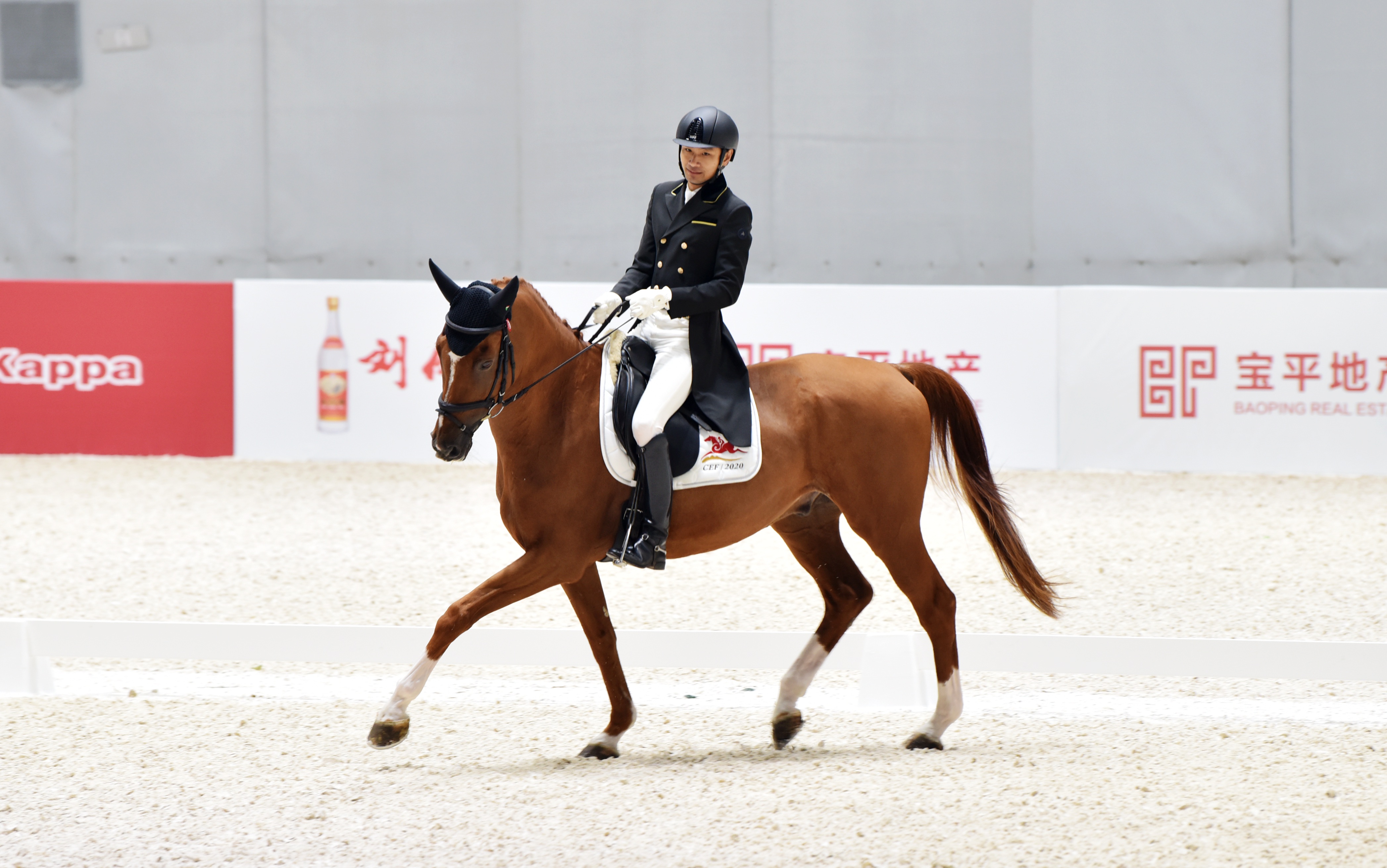 马术——中国马术盛装舞步冠军杯赛赛况(8)