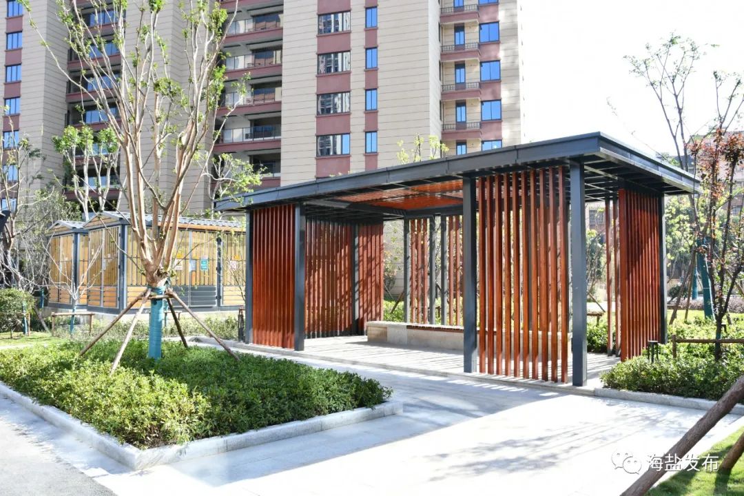 好漂亮!海盐这个安置小区交房了,582套房迎来主人