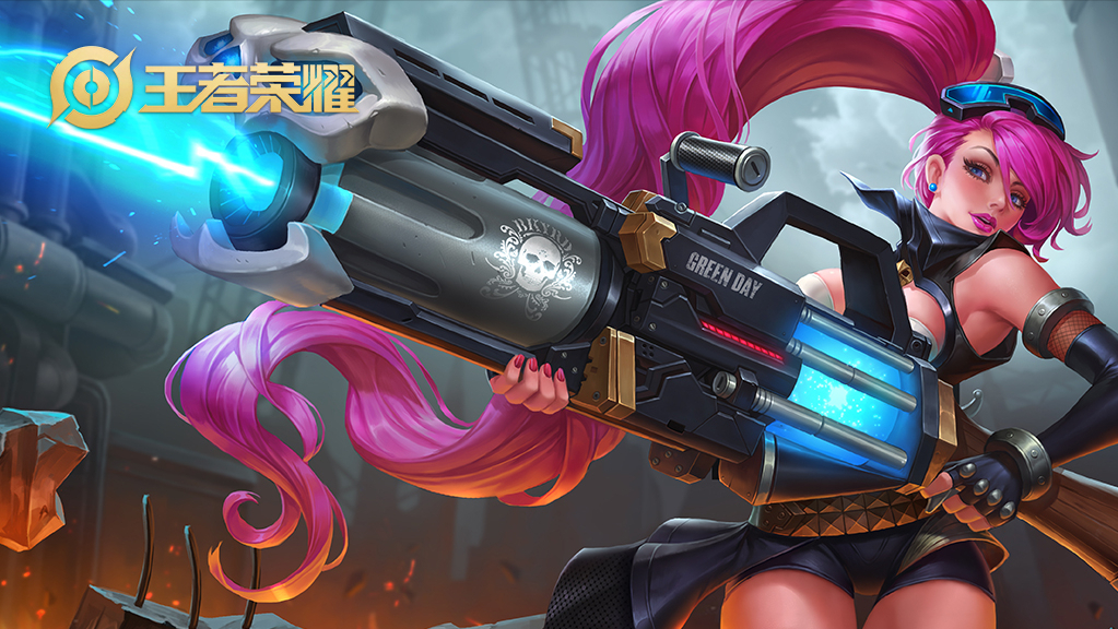 王者荣耀:孙尚香1042传说堪比典藏,翻滚动作更改,灵龙特效帅翻