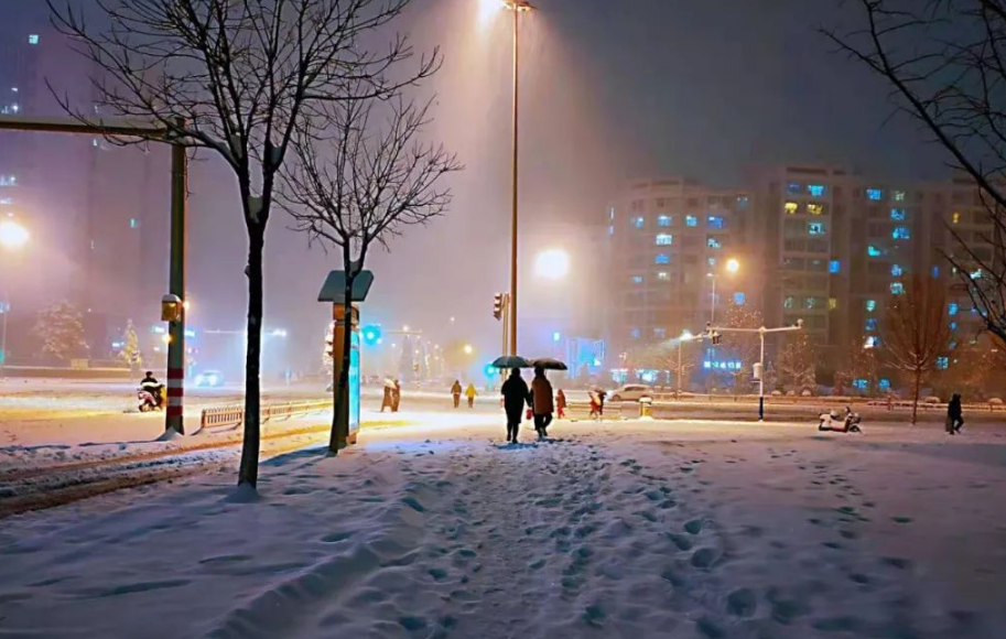 北京的鹅毛大雪,是冬天的最后一抹风景吗?