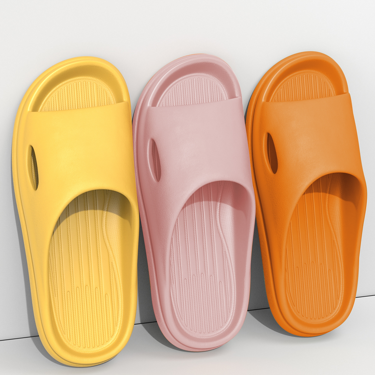 夏季浴室洗澡防滑舒适家用居家拖鞋是一款专门为家庭浴室设计的拖鞋.