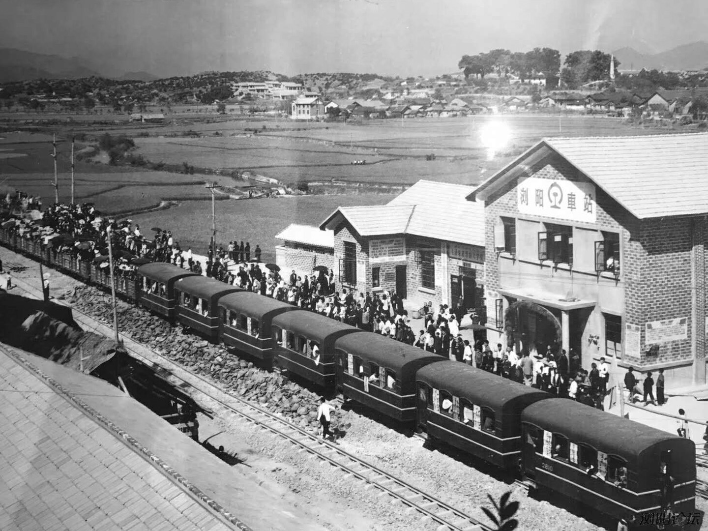 "吴楚咽喉",浏阳市两座火车站,位于浩吉铁路线