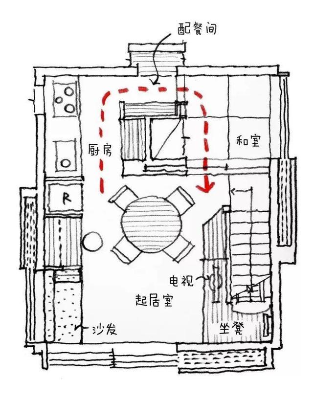 日本独栋住宅户型图图片